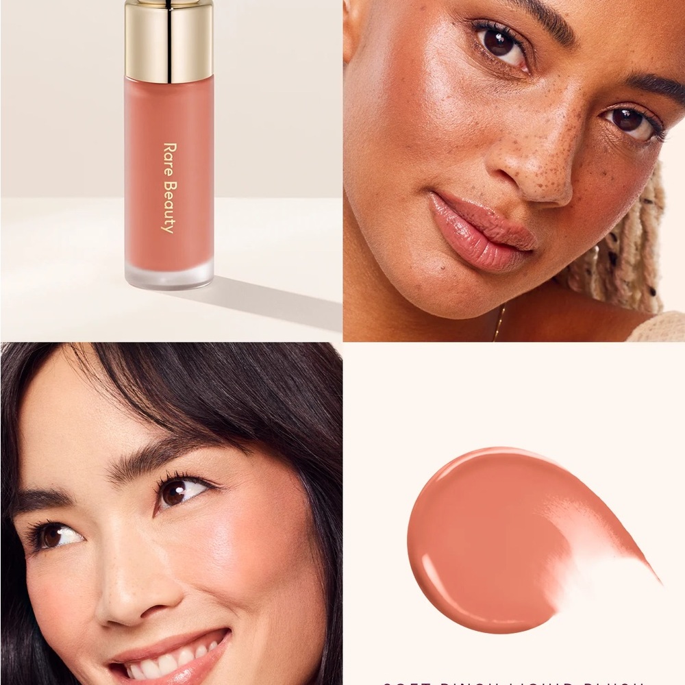 RARE BEAUTY Soft Pinch Liquid Blush in Believe (true mauve) • Full Size • NEW - Picture 2 of 4